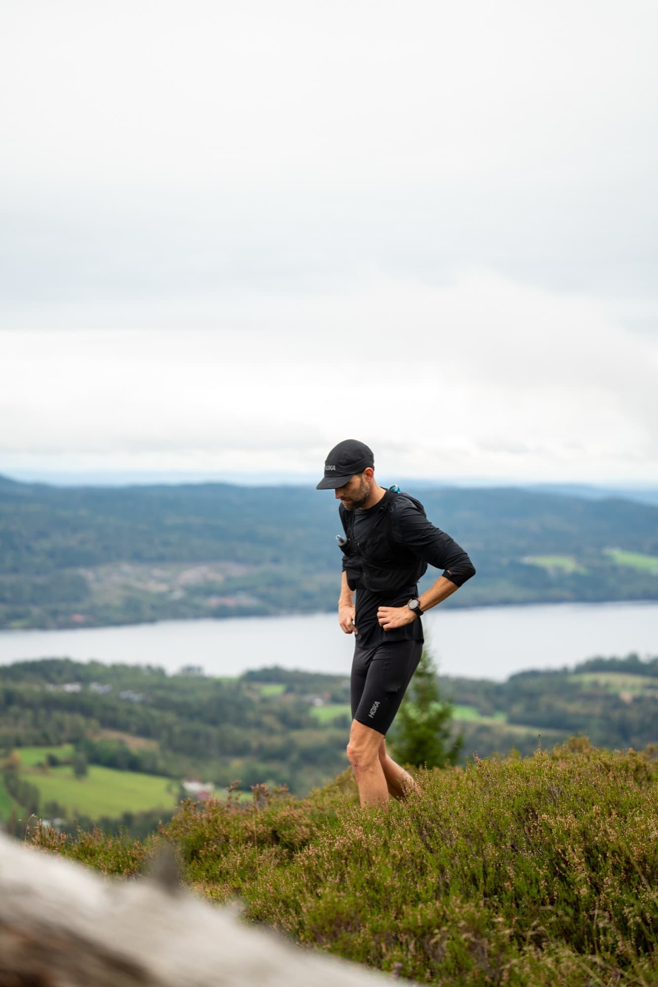 Utsikt fra 23K-løypa i Hurdal